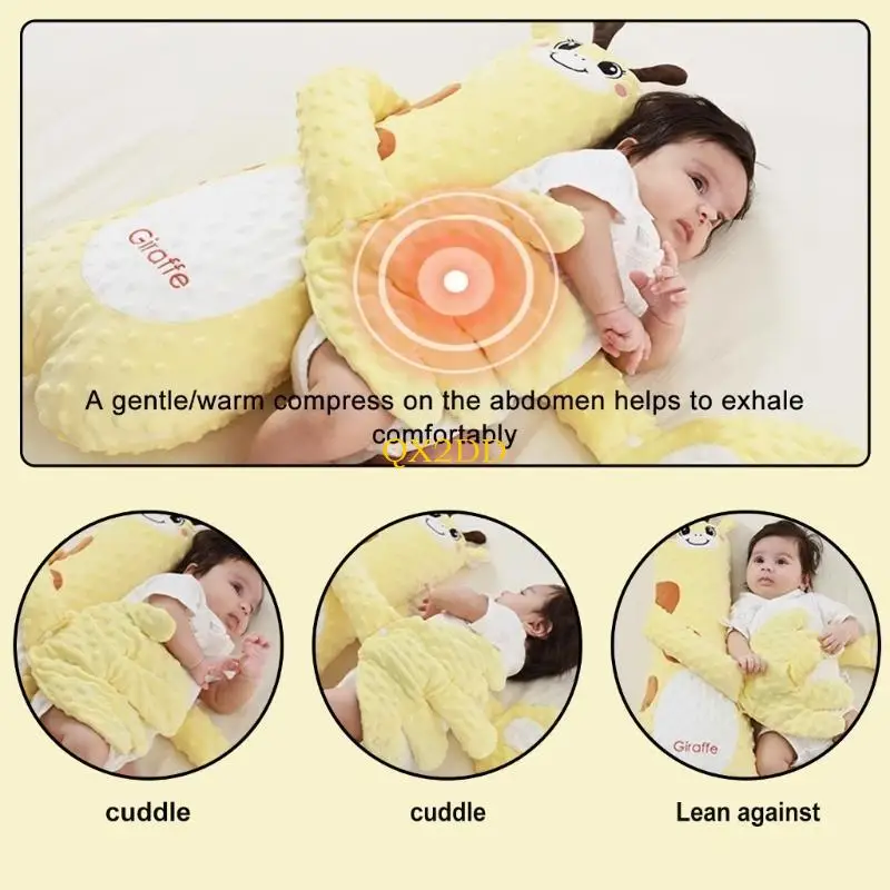 QX2D Almohada de apego para calmar al bebé tipo muñeco - imagen 5
