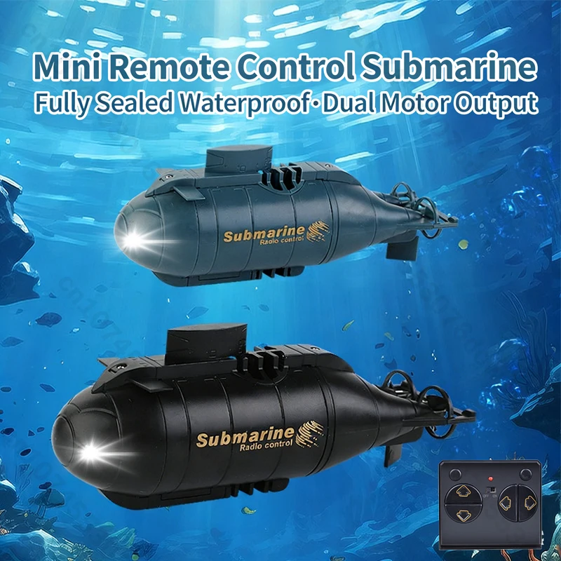 Lancha submarina RC impermeable para niños – Control remoto - imagen 5