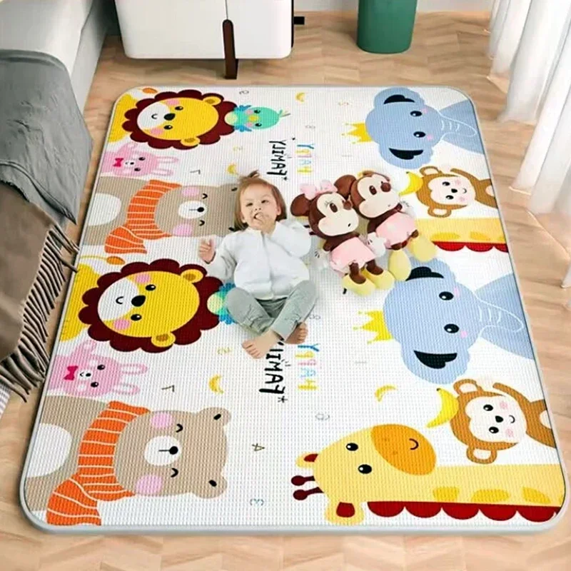 Alfombra de juego acolchada para bebés – Plegable y segura - imagen 4