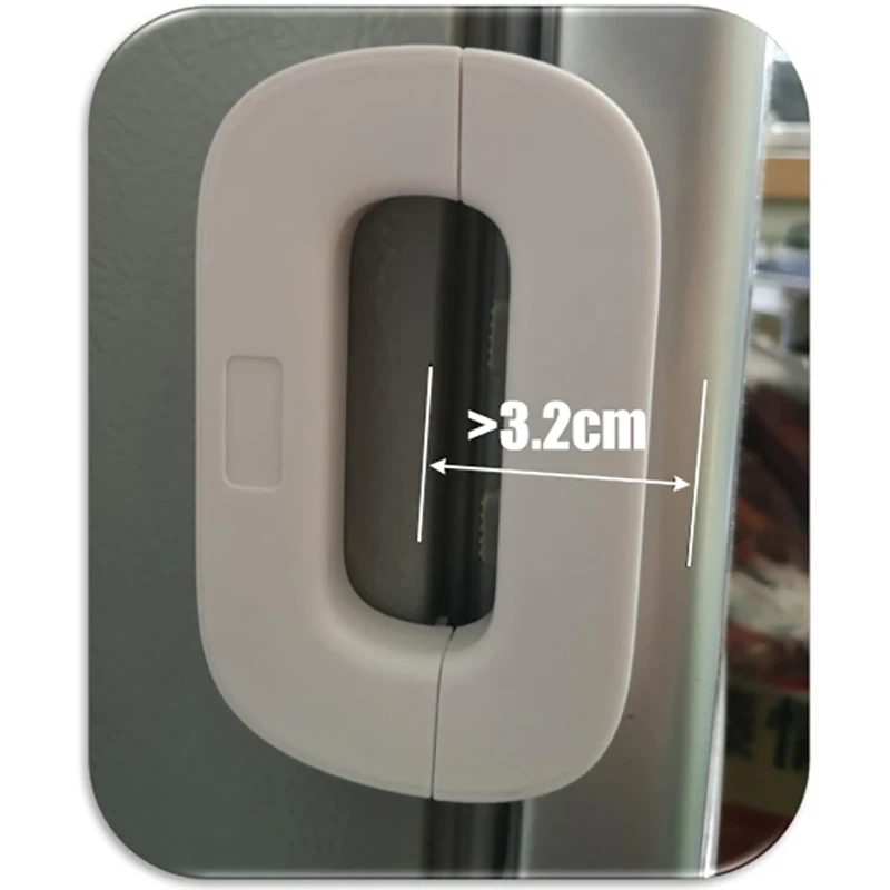Cierre de seguridad para refrigerador – Protección infantil antipellizco - imagen 5