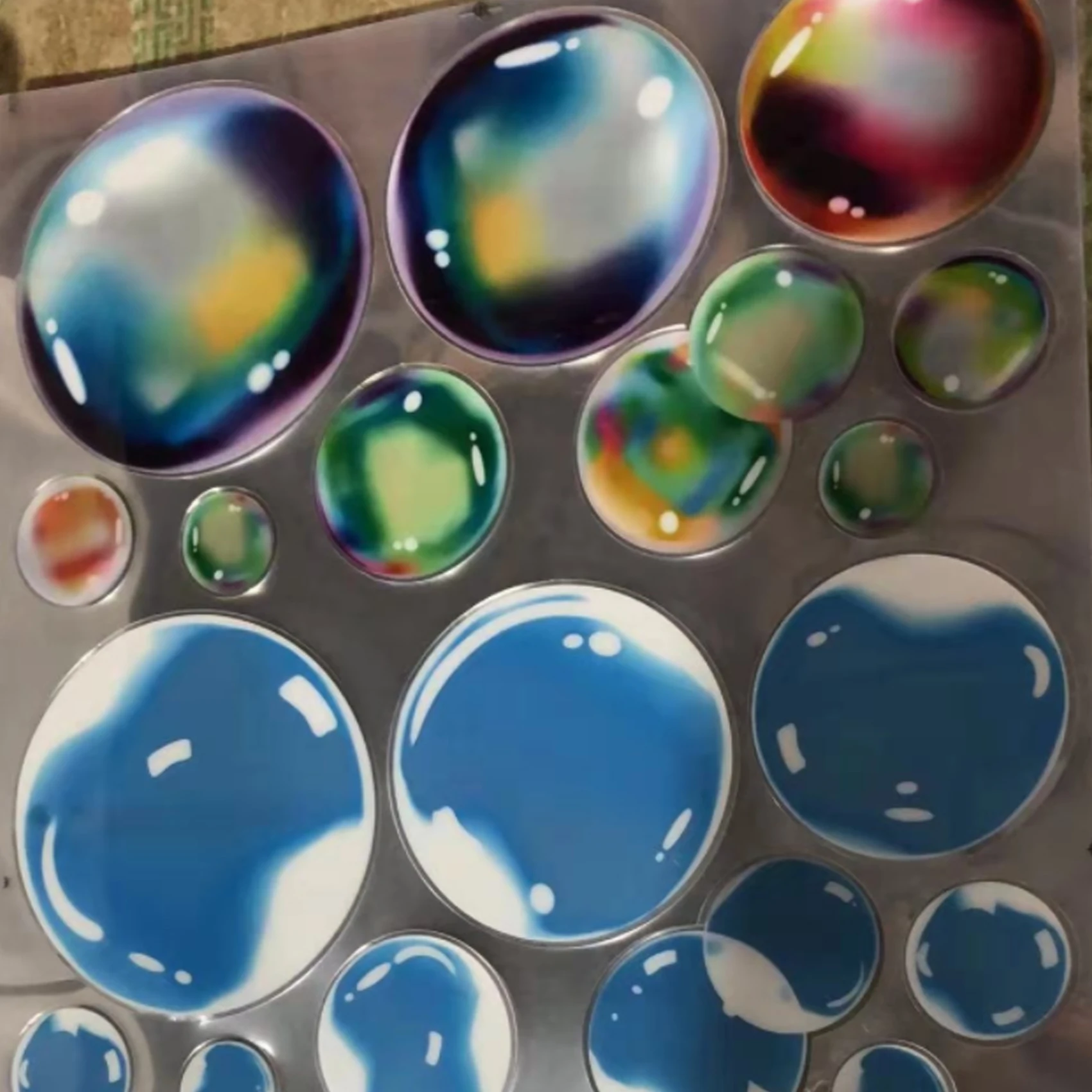 Guirnalda de burbujas de la Sirenita para fiestas y fotos - imagen 4