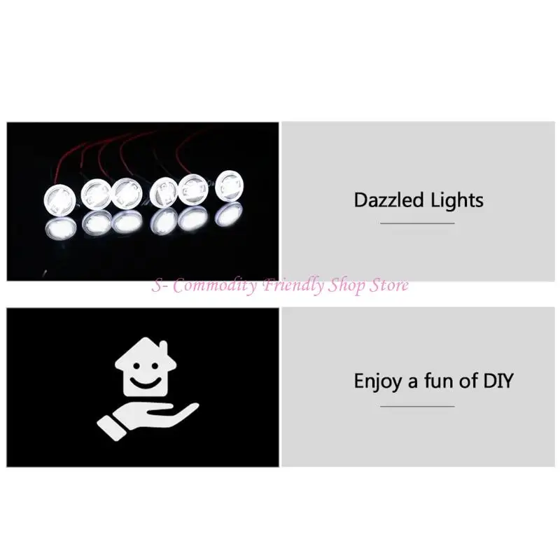 Luces LED para camión RC de juguete – efecto brillante - imagen 2