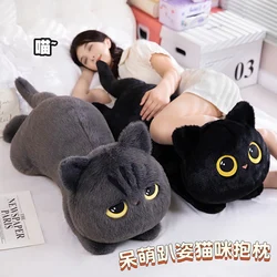 Almohada de gato felpa suave cojín para dormir y descansar tumbado