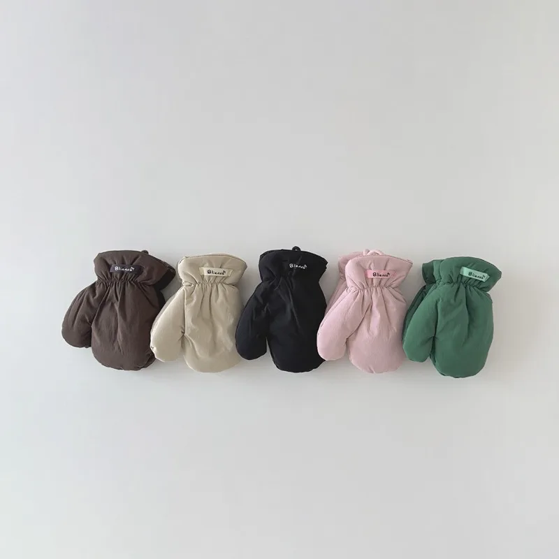INS Manoplas impermeables térmicas para niños con correa antipérdida - imagen 2