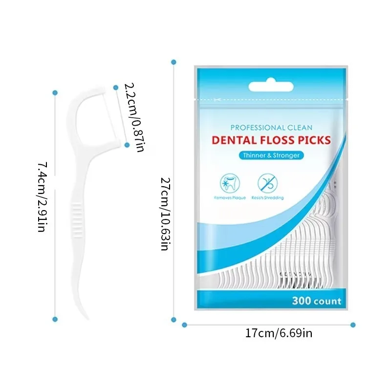 Palillos dentales ultra finos desechables portátiles para higiene bucal - imagen 2