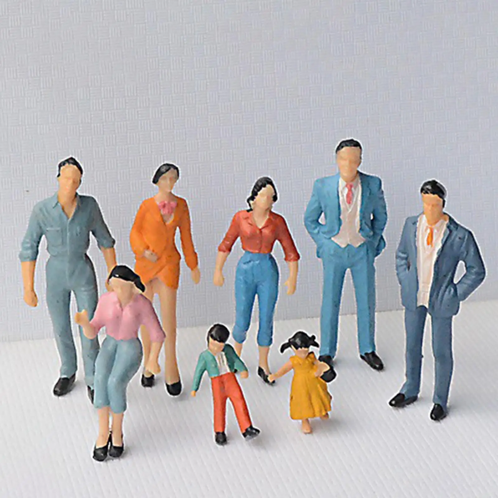 Figuras de personas miniatura para mesa de arena construcción