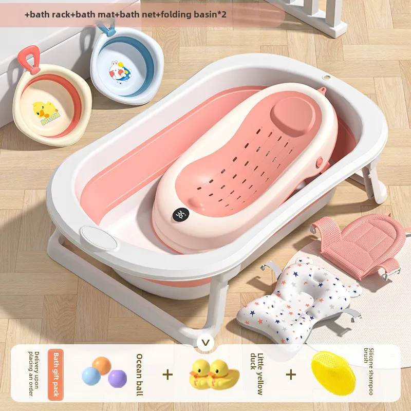 Bañera plegable para bebé ecológica – sentado y tumbado - imagen 3