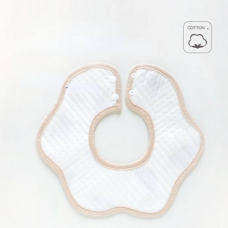 Babero bandana de algodón suave para bebé recién nacido