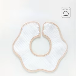 Babero bandana de algodón suave para bebé recién nacido