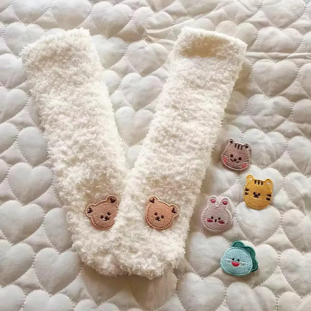 Calcetines de felpa antideslizantes para bebé – Invierno - imagen 5