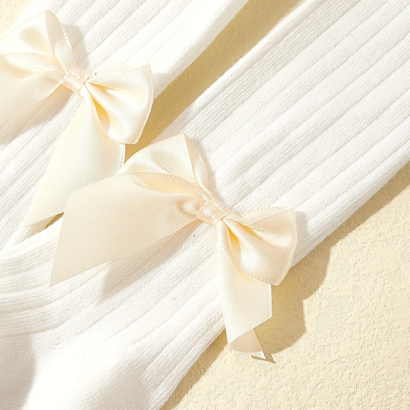 Pantimedias para bebés en uso