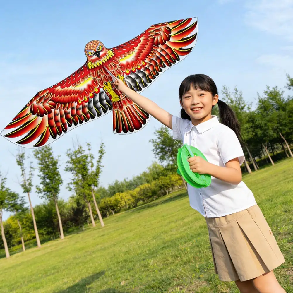 Espantapájaros de águila tipo cometa Papálla para jardín a cuadros - imagen 5