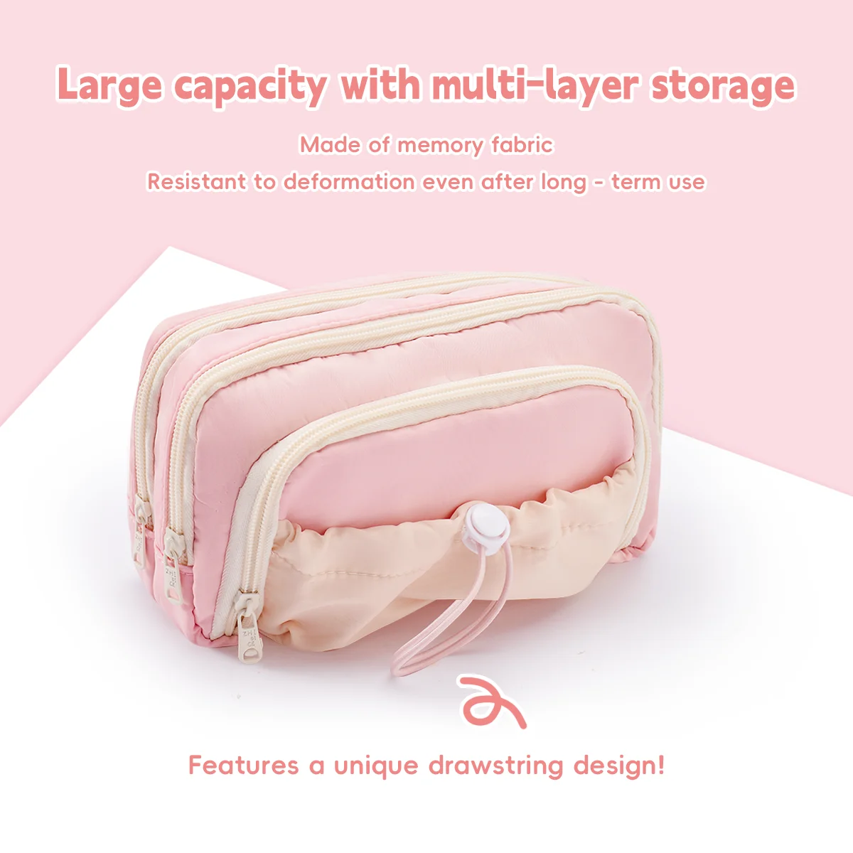 Estuche para lápices de gran capacidad estilo kawaii multifunción - imagen 2