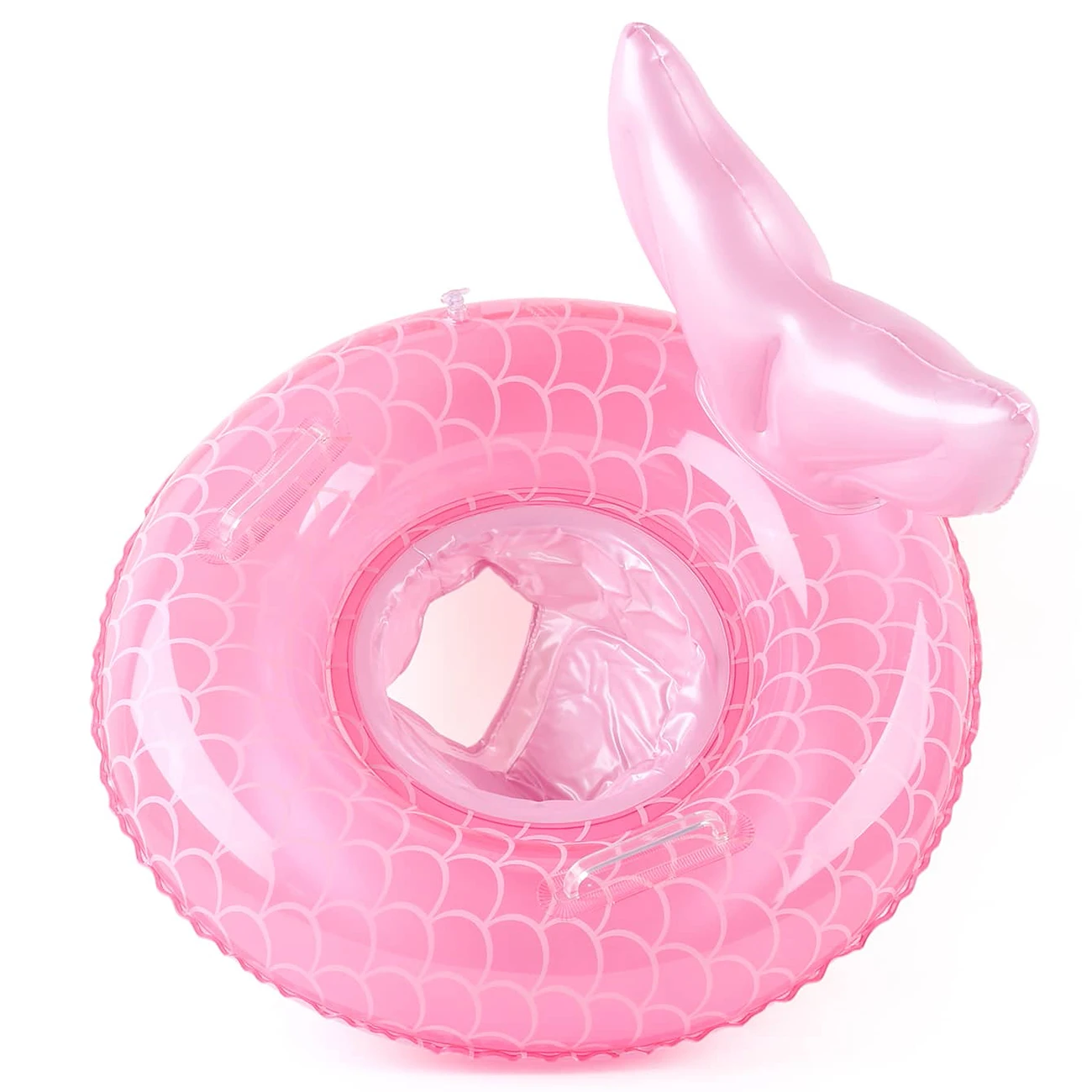 Flotador de piscina bebé con forma de sirena para natación
