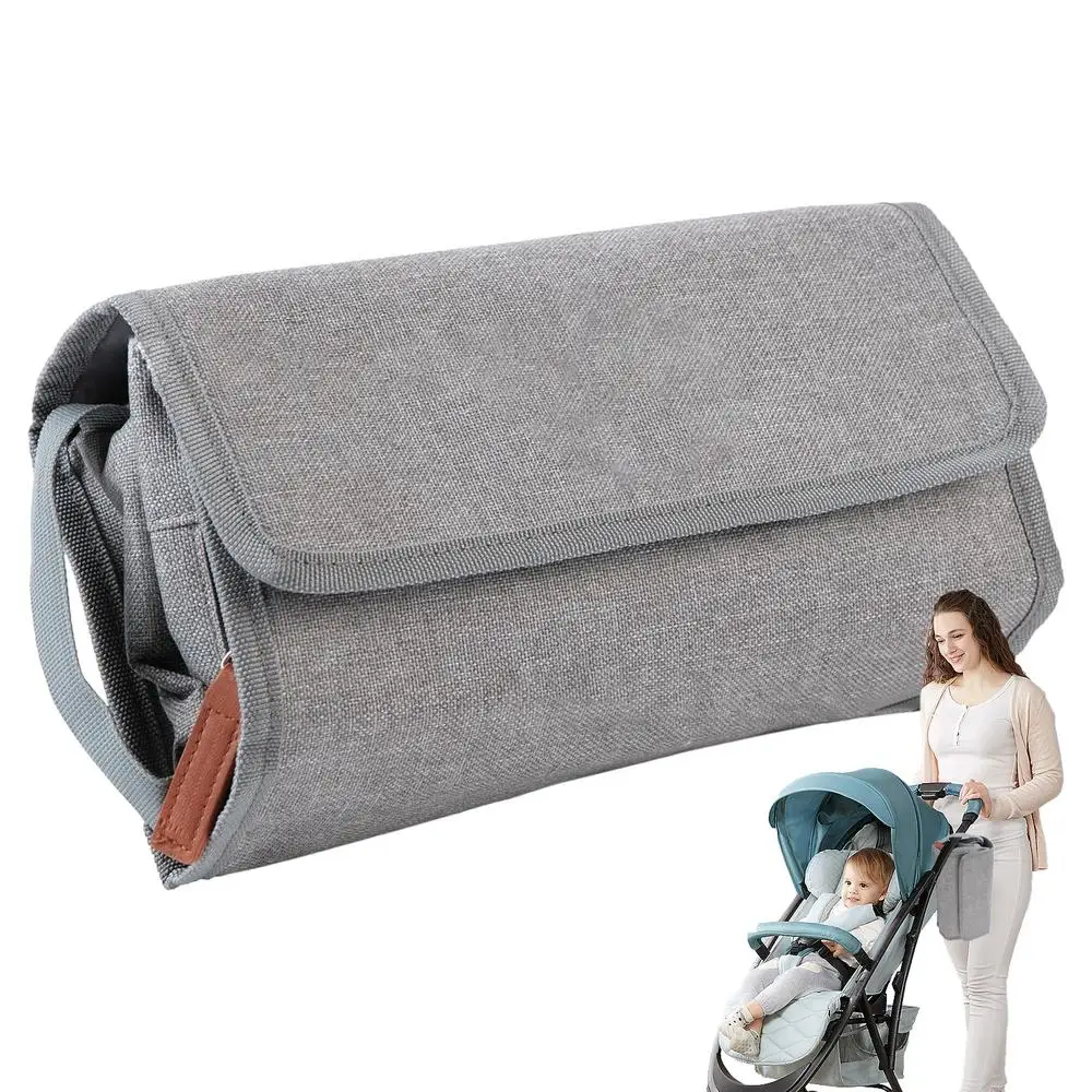 Bolsa de pañales plegable vista frontal