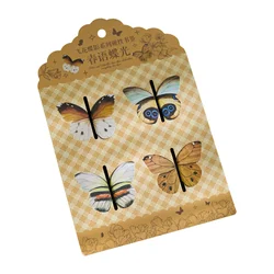 Marcapáginas magnético de mariposa para niños