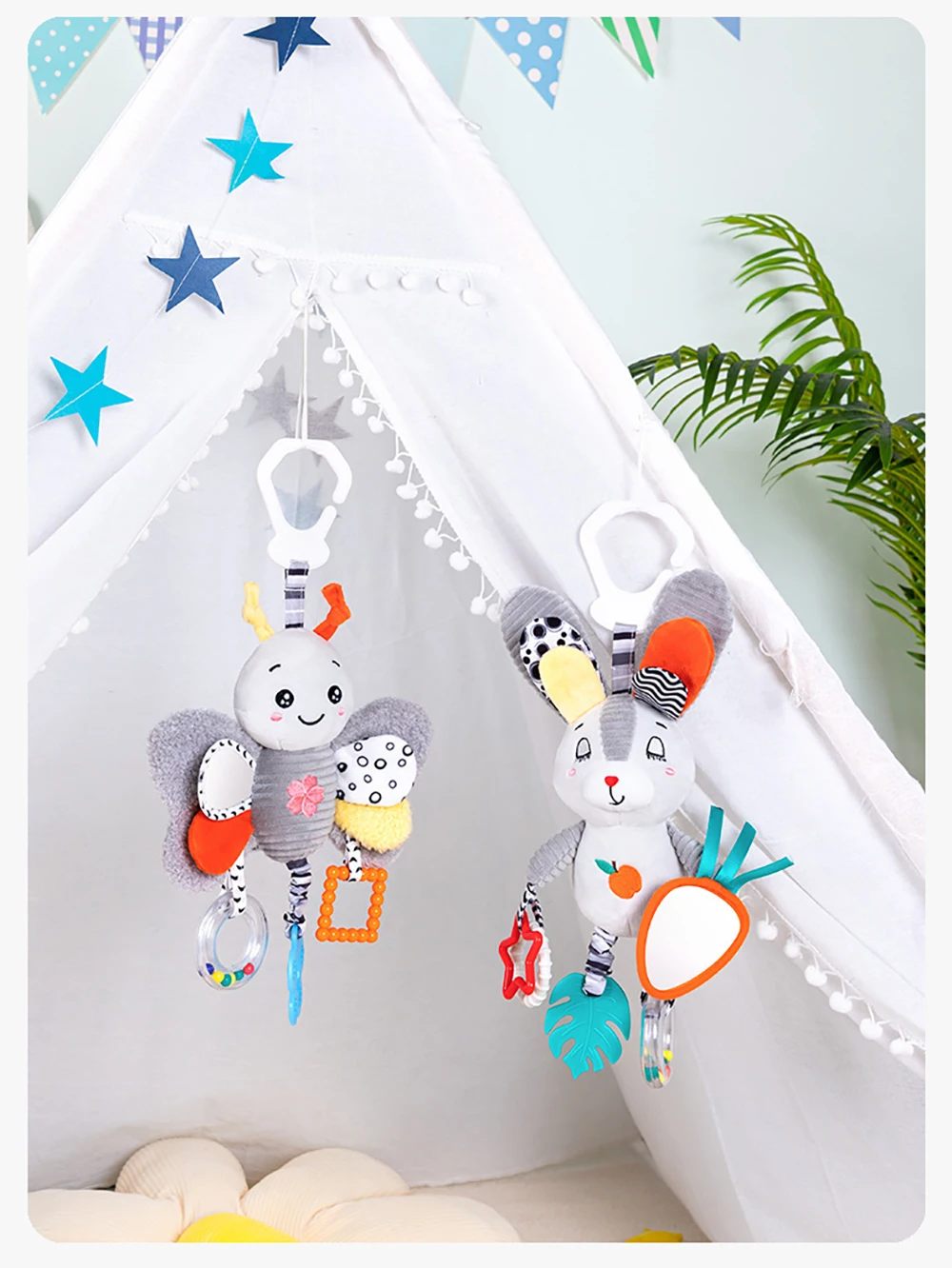 Cage de peluche con clip