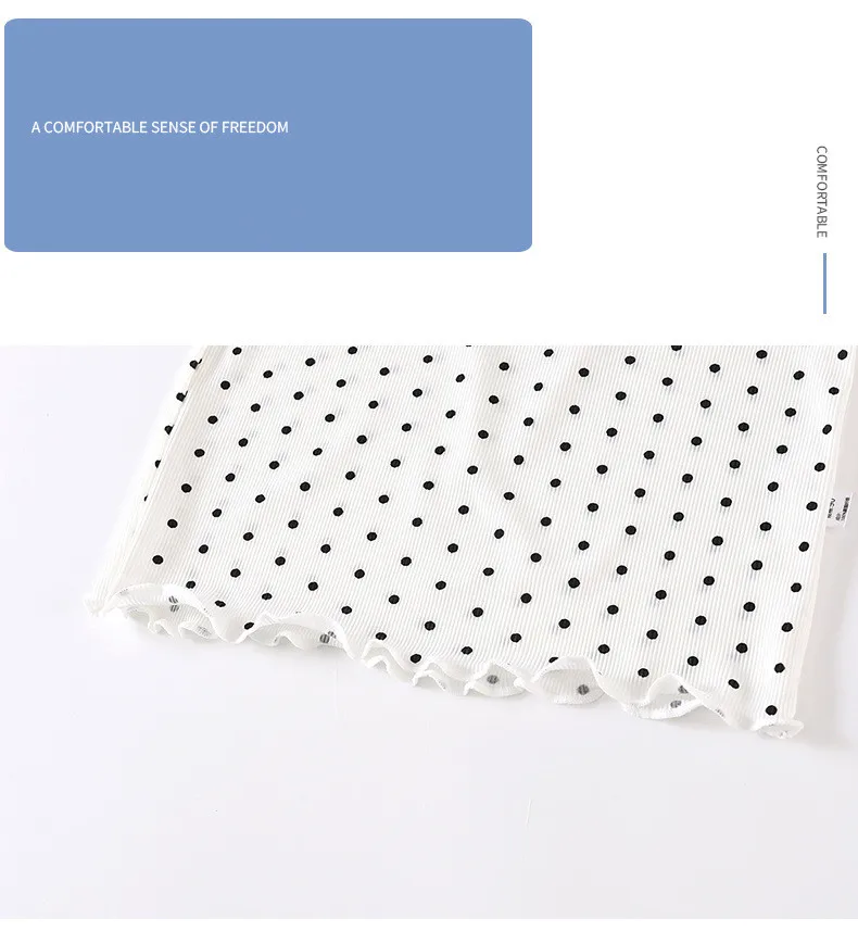 Detalle del estampado y caída del conjunto
