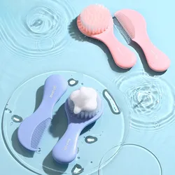 Set peine y cepillo suave para baño de bebé