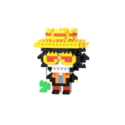 Bloques de construcción One Piece con figuras educativas