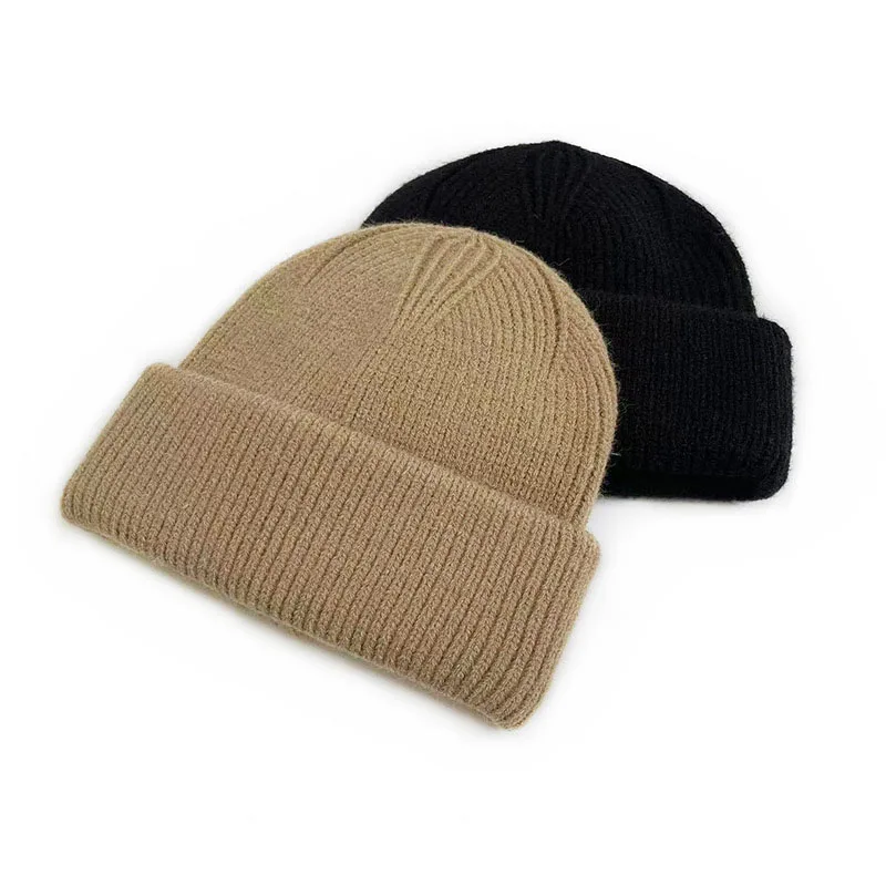 Gorro de punto de invierno para niños, cálido y liso - imagen 3