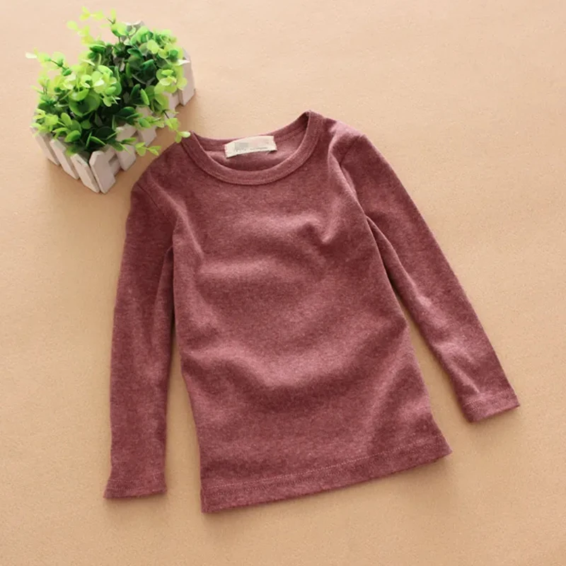 Camiseta manga larga algodón niño bebé niña 3-13 años – Invierno 2024 - imagen 2