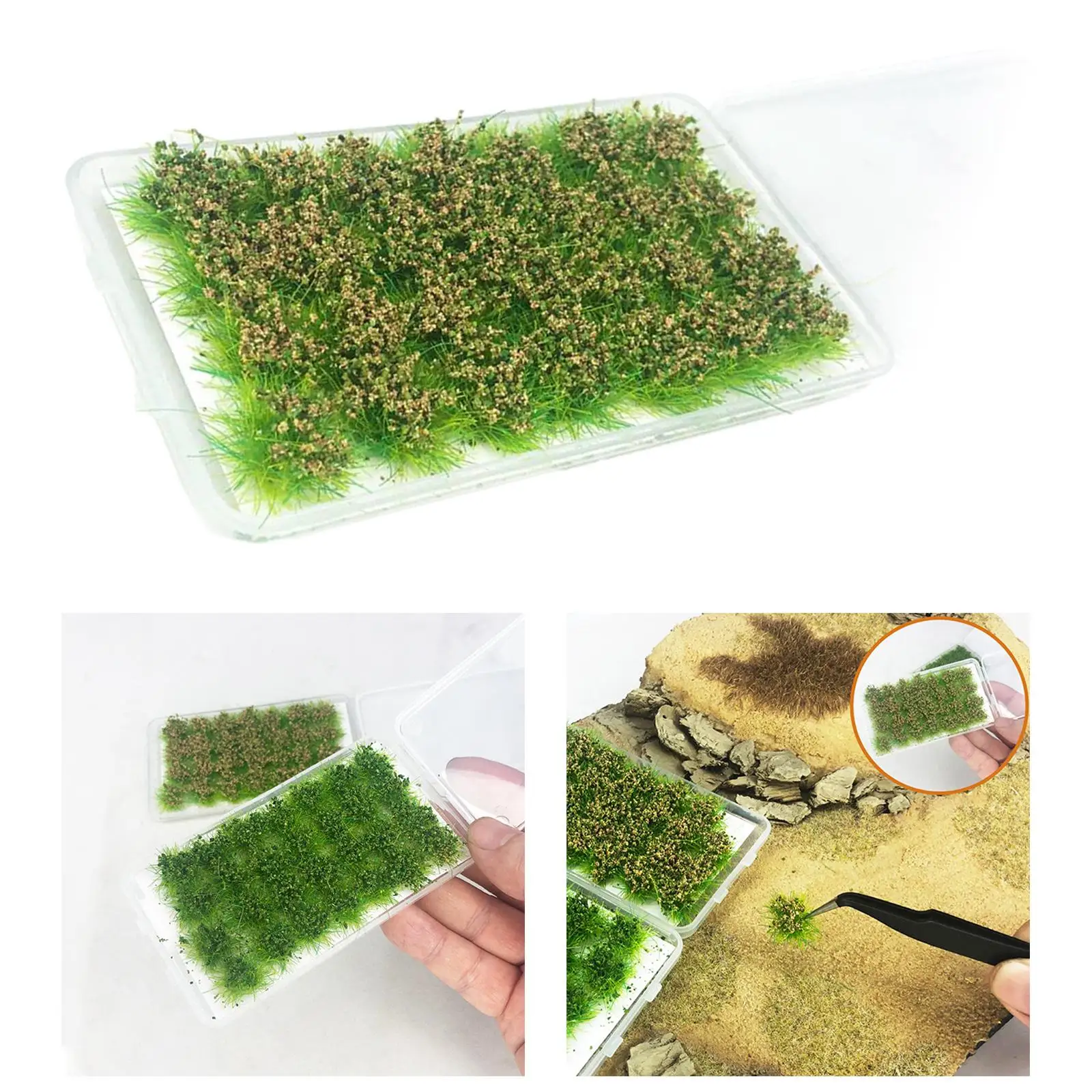 Césped artificial en miniatura para casas de muñecas y jardines - imagen 5