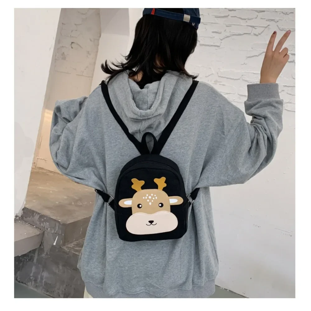 Mochila escolar infantil de felpa con osito 3D para niños y niñas - imagen 5