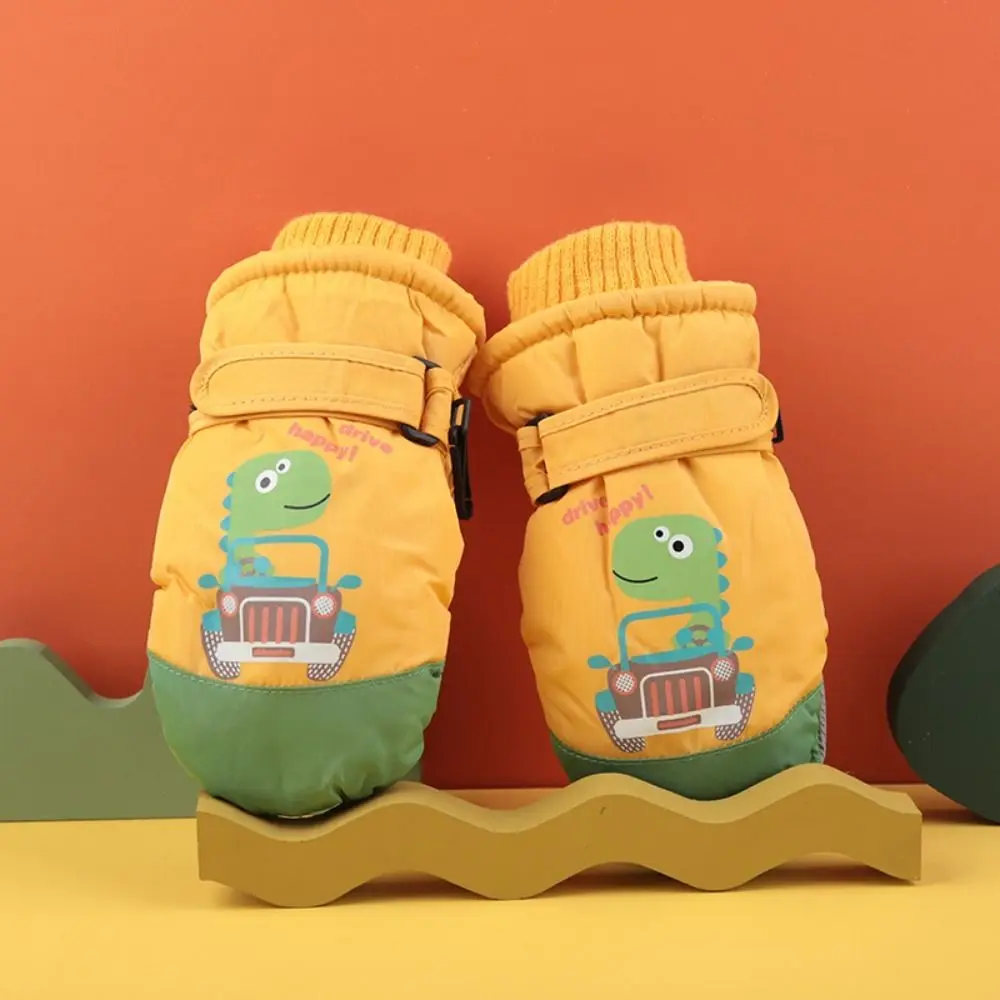 Guantes de esquí impermeables para niños – Manoplas cálidas de invierno - imagen 4