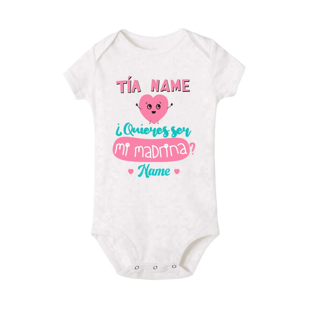 Body de bebé - Pedido especial madrina y padrino personalizado - imagen 3