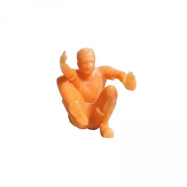 Figuras de escalada en roca de resina para escenas DIY