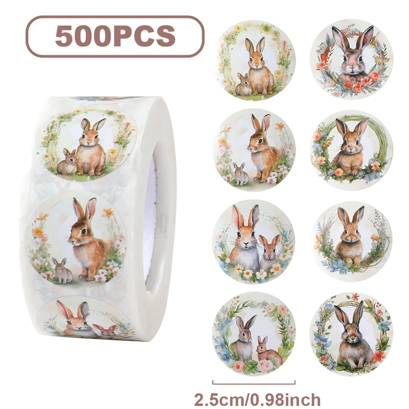 Diseño de conejo en tonos pastel