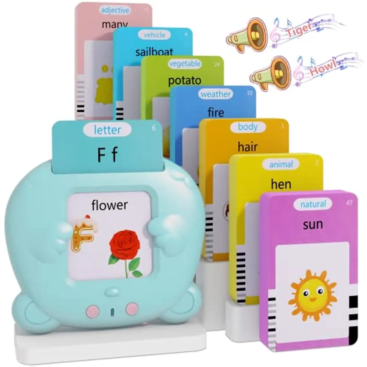 Tarjetas Flash parlantes – Aprendizaje preescolar para bebés - imagen 2