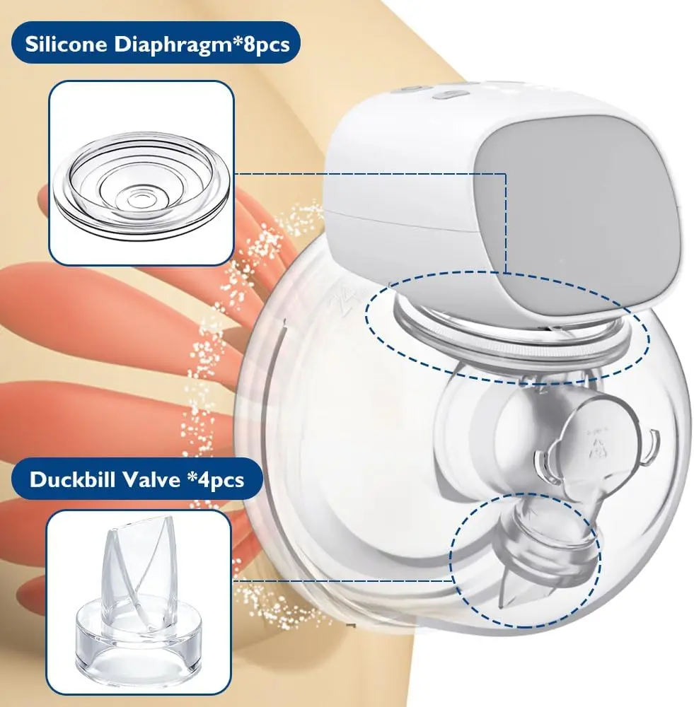 Momcozy S12 Pro - Repuesto válvula y diafragma para extractor de leche - imagen 3