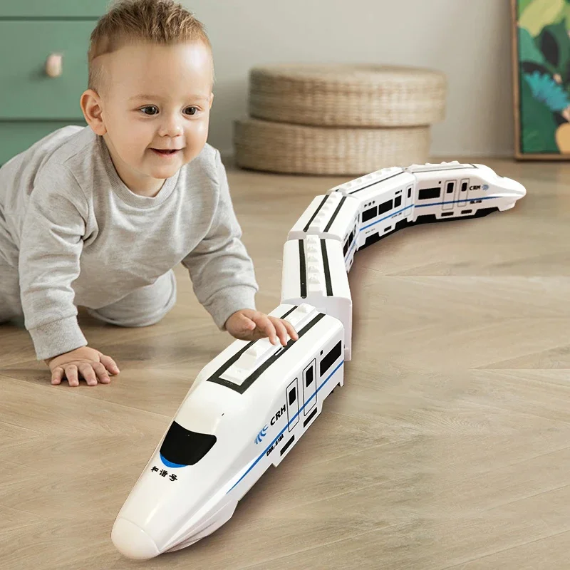 Tren infantil con luces LED y sonido