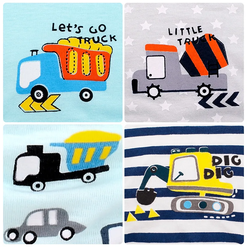 Calzoncillos de algodón con estampados de coches para niños – Transpirables y suaves - imagen 3