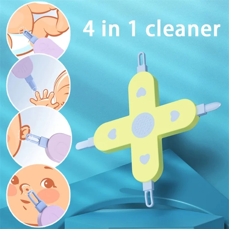Kit limpieza de oídos para bebé - 4 herramientas