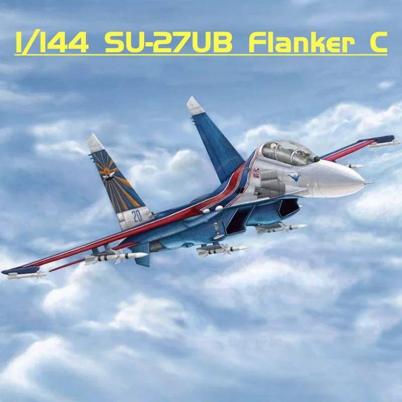Trumpeter SU-27UB Flanker C – Maqueta de avión a escala 1/144 - imagen 2