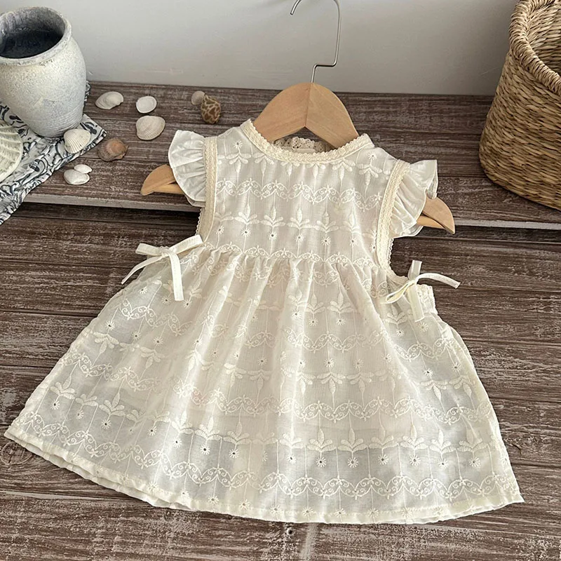 Camiseta interior de verano MILANCEL para niña con flores dulces - imagen 3