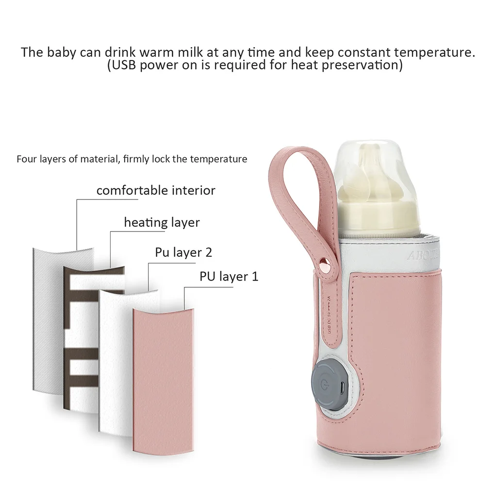 Bolsa calentadora de biberones USB con control térmico - imagen 4