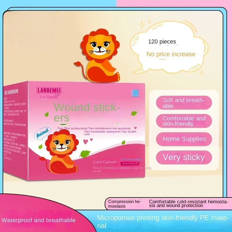 Tiritas infantiles con dibujos impermeables y transpirables - imagen 4