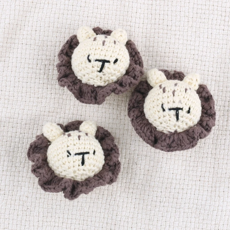 Clips para chupete de madera vintage con cuentas animales bonitas - imagen 5
