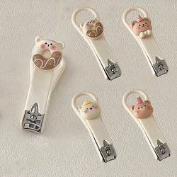Cortauñas de oso con motivos animales para bebé