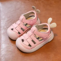 Sandalias de verano en cuero para niños – Suela suave y transpirable