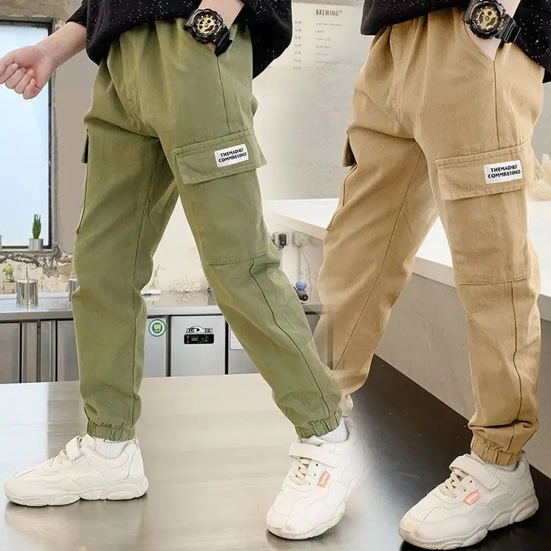 Pantalones cargo niños exterior – Casual y resistente - imagen 4