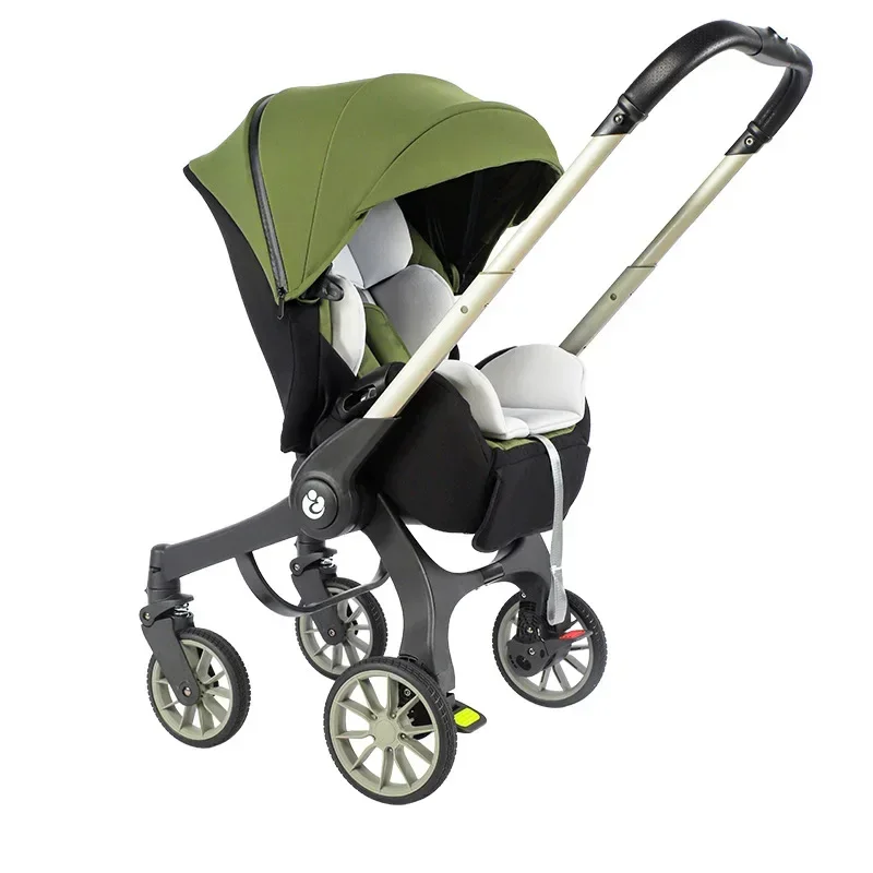Cochecito convertible 4 en 1 reversible y plegable - imagen 3