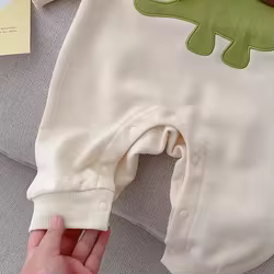 Pelele de manga larga para bebé recién nacido – Dinosaurio bonito