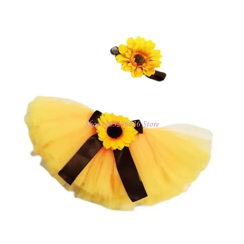 Disfraz de fotógrafa para niña con diadema y falda