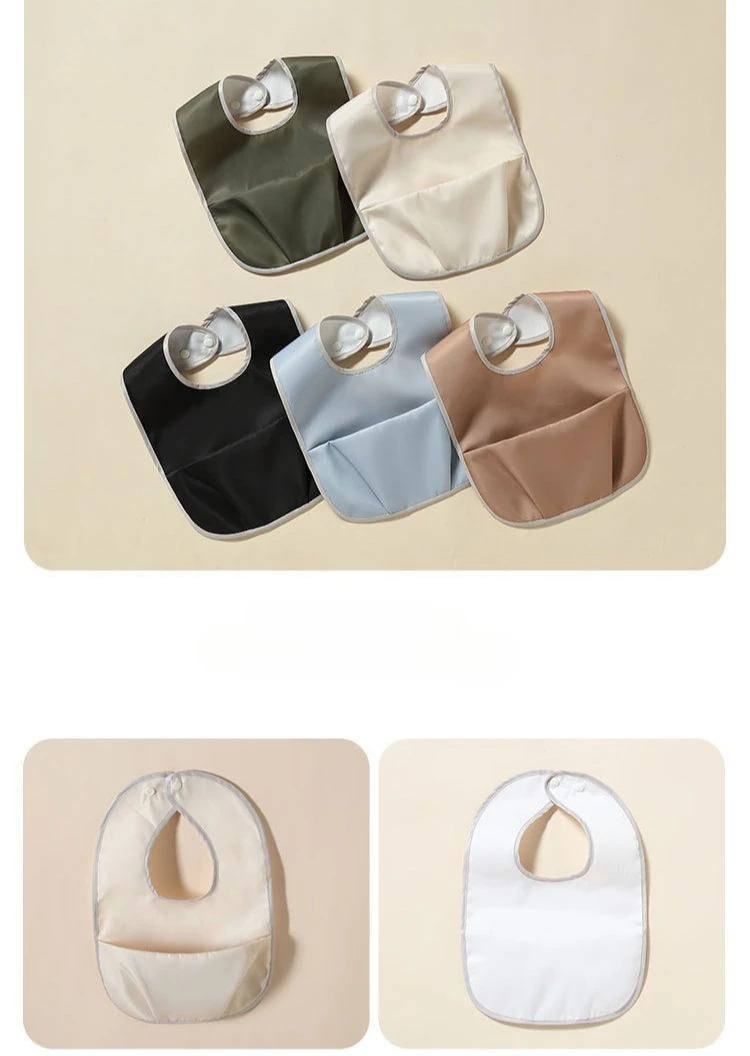 Babero en diferentes configuraciones