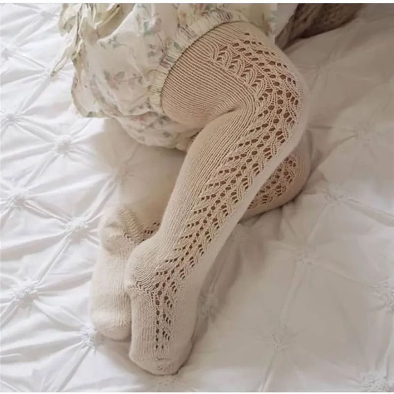 Pantimedias de algodón transpirable para niñas pequeñas - imagen 4